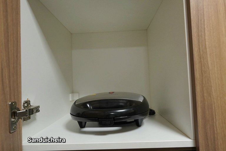 Flat moderno e novo no centro de Foz