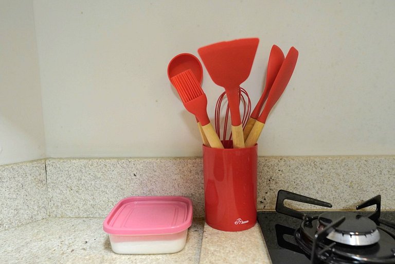 Flat moderno e novo no centro de Foz