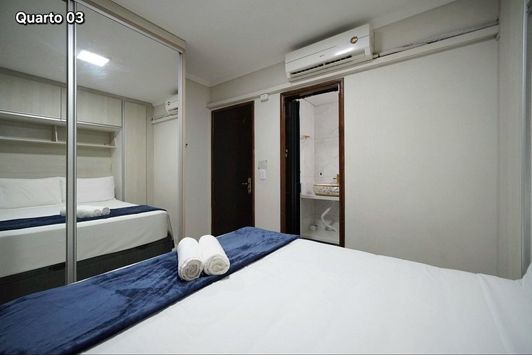 Apt 03 quartos em Condominio prox PY e centro