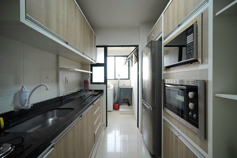 Apt 03 quartos em Condominio prox PY e centro