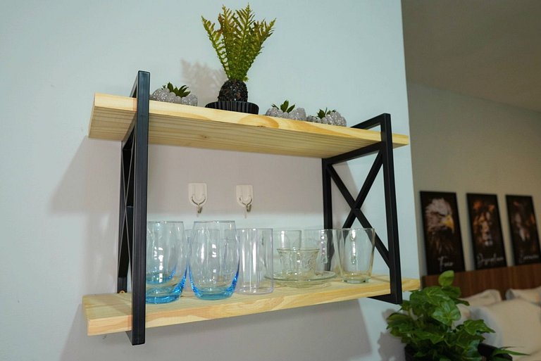 Studio ao lado do Paraguai com garagem