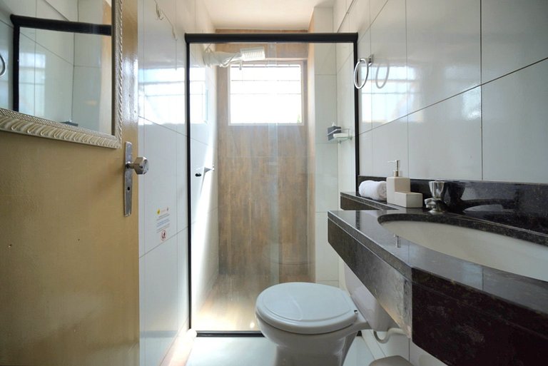 Studio ao lado do Paraguai com garagem