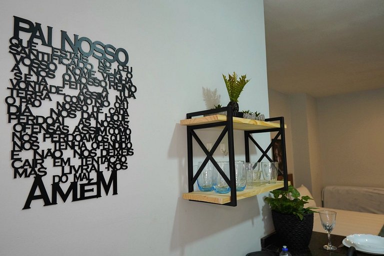 Studio ao lado do Paraguai com garagem