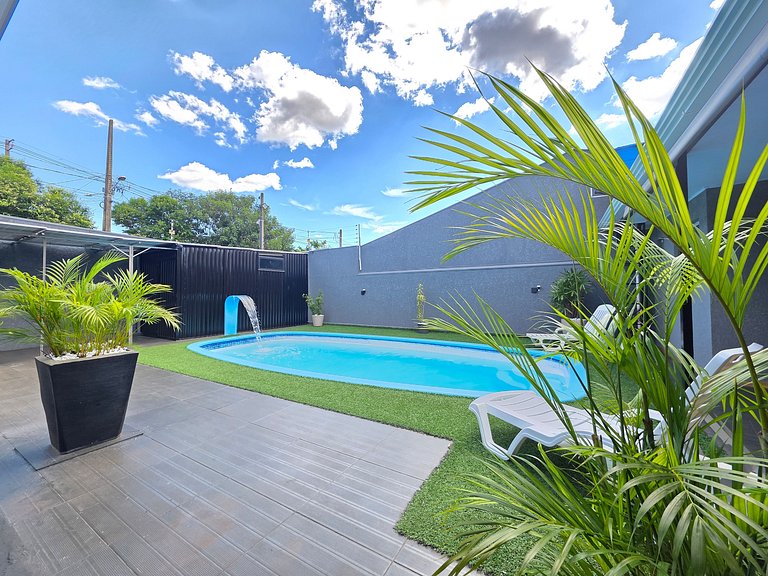 Recanto Vó Alda 2 c Piscina Sinuca prox Paraguai