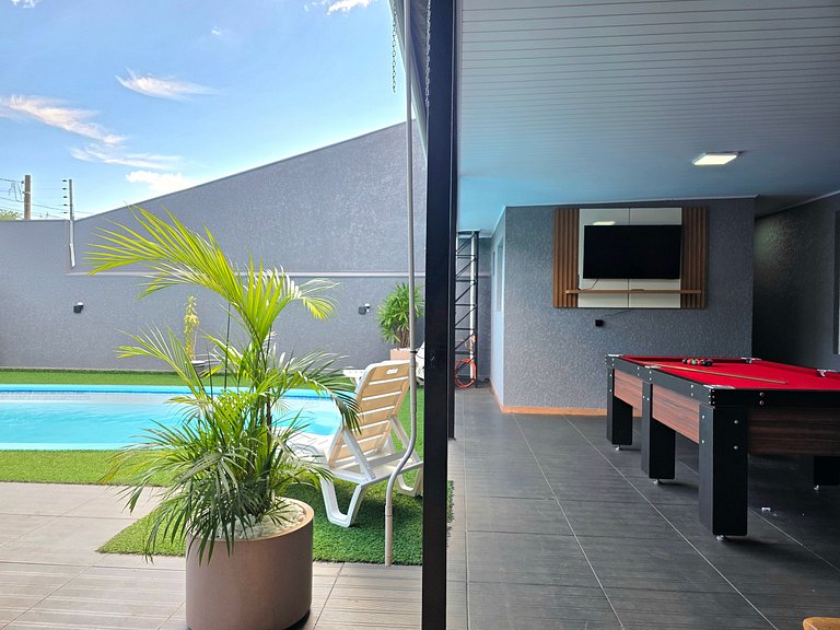Recanto Vó Alda 2 c Piscina Sinuca prox Paraguai