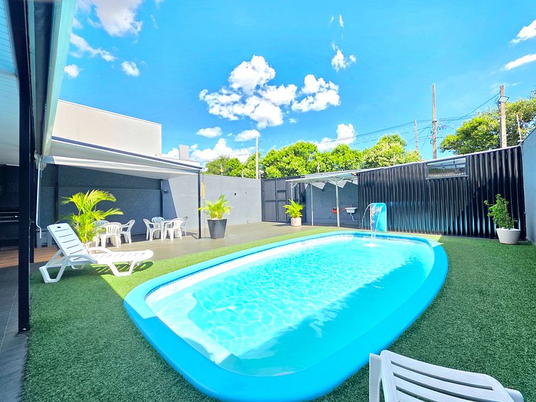 Recanto Vó Alda 2 c Piscina Sinuca prox Paraguai