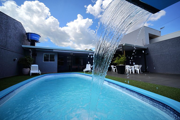 Recanto Vó Alda 2 c Piscina Sinuca prox Paraguai