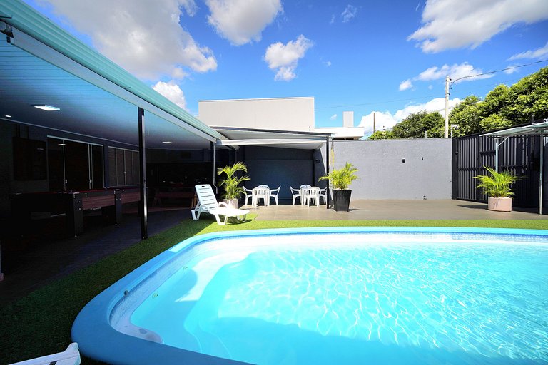 Recanto Vó Alda 2 c Piscina Sinuca prox Paraguai