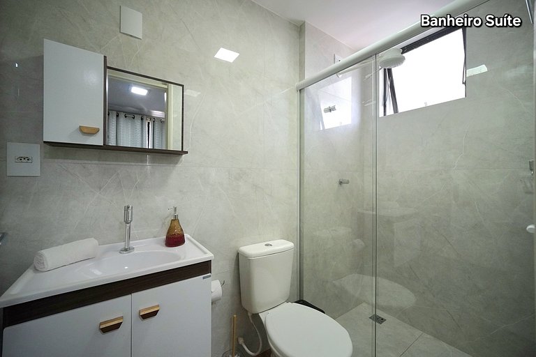 Apt 703 com 3 quartos 10min Paraguai e 5min centro