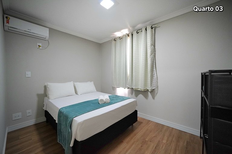 Apt 703 com 3 quartos 10min Paraguai e 5min centro
