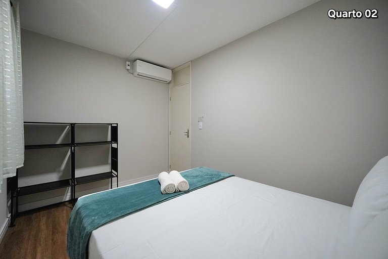 Apt 703 com 3 quartos 10min Paraguai e 5min centro