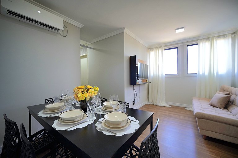 Apt 703 com 3 quartos 10min Paraguai e 5min centro