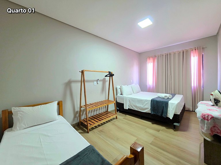 Apt novo muito prox Av das Cataratas e Marco 3 fr