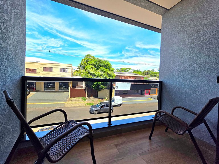 Apt novo muito prox Av das Cataratas e Marco 3 fr