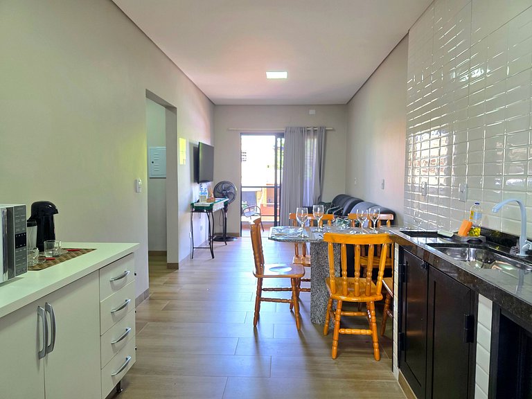 Apt novo muito prox Av das Cataratas e Marco 3 fr