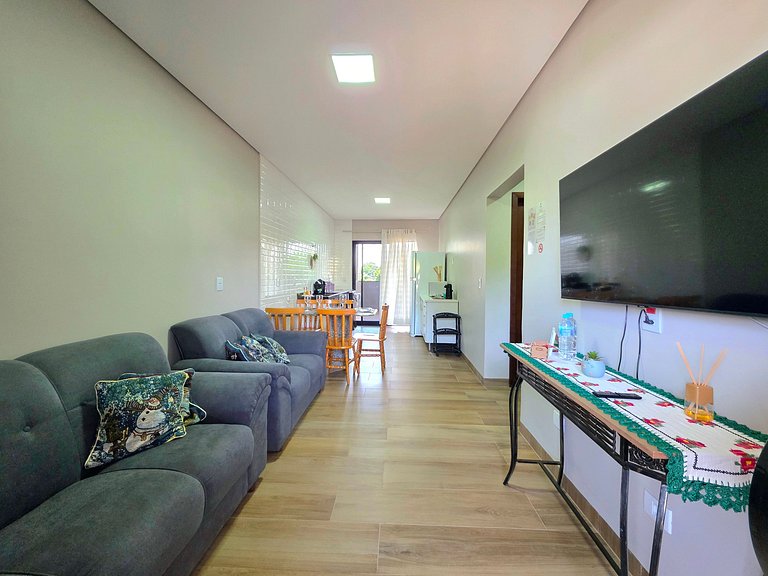 Apt novo muito prox Av das Cataratas e Marco 3 fr