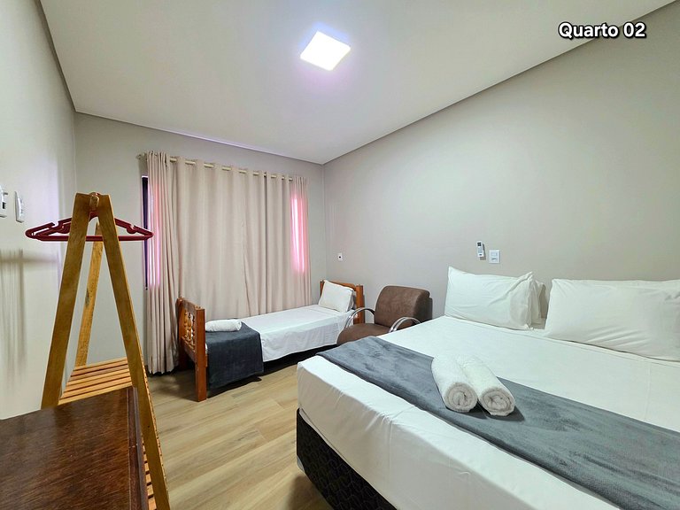 Apt novo muito prox Av das Cataratas e Marco 3 fr