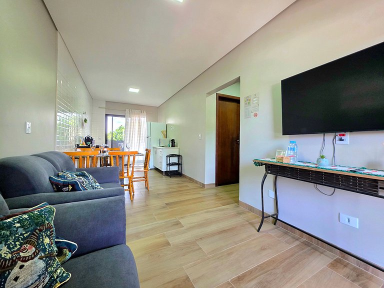 Apt novo muito prox Av das Cataratas e Marco 3 fr