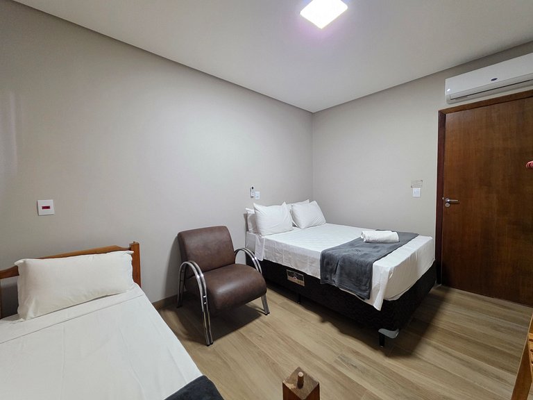 Apt novo muito prox Av das Cataratas e Marco 3 fr