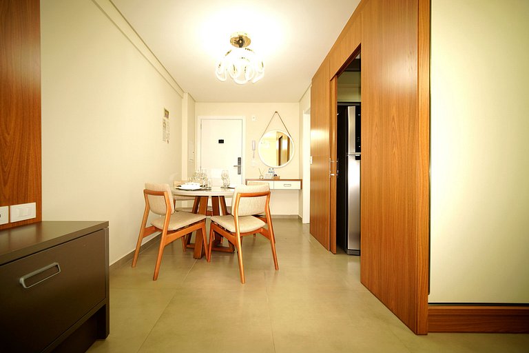 Studio 207 Moderno e novíssimo no Centro