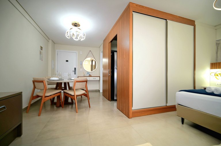 Studio 207 Moderno e novíssimo no Centro