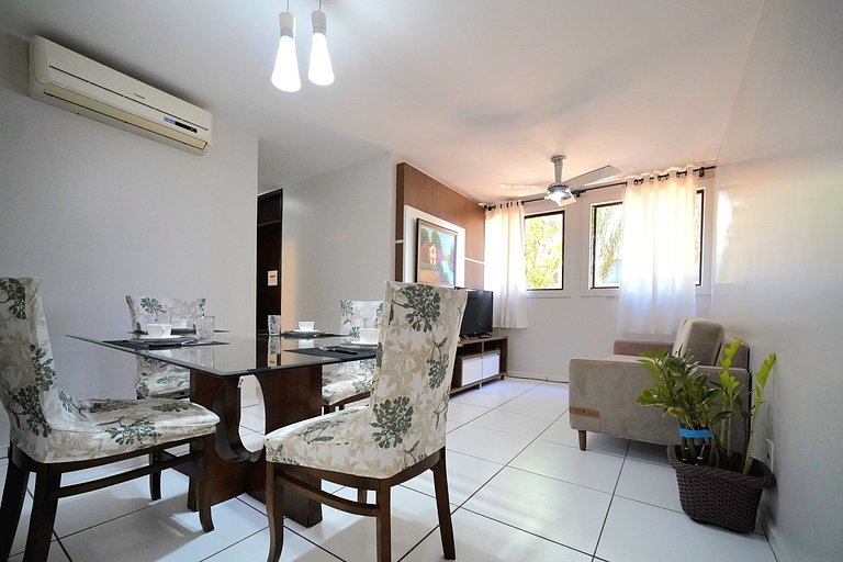 Apt 103 com 2 quartos 10min Paraguai e 5min centro