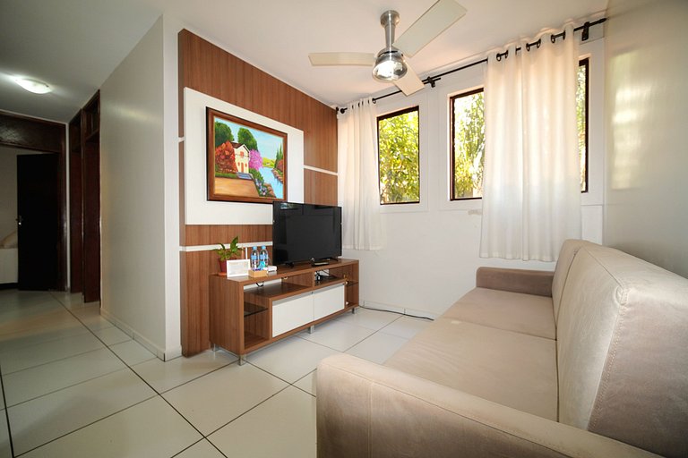 Apt 103 com 2 quartos 10min Paraguai e 5min centro