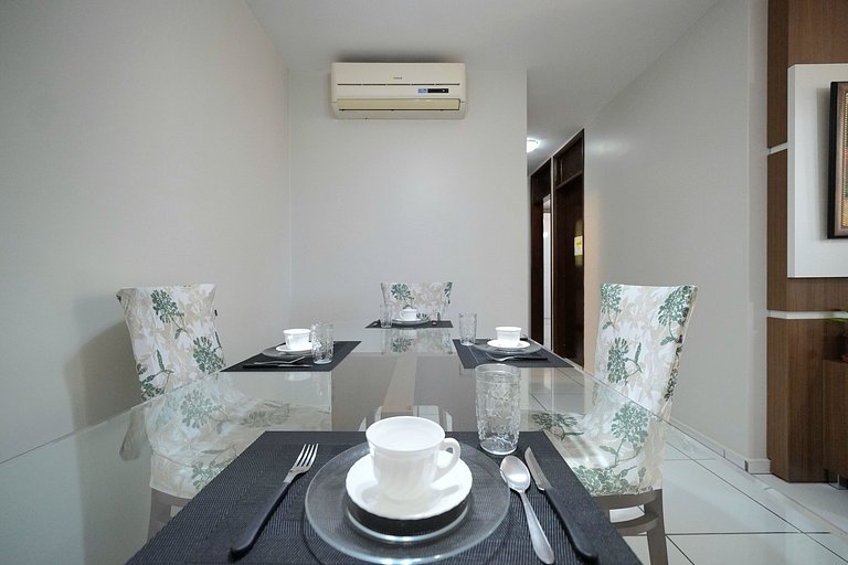 Apt 103 com 2 quartos 10min Paraguai e 5min centro