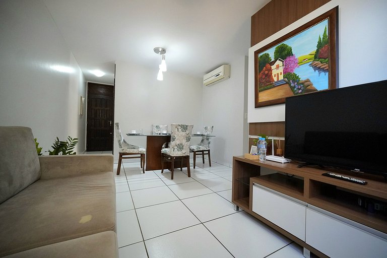 Apt 103 com 2 quartos 10min Paraguai e 5min centro