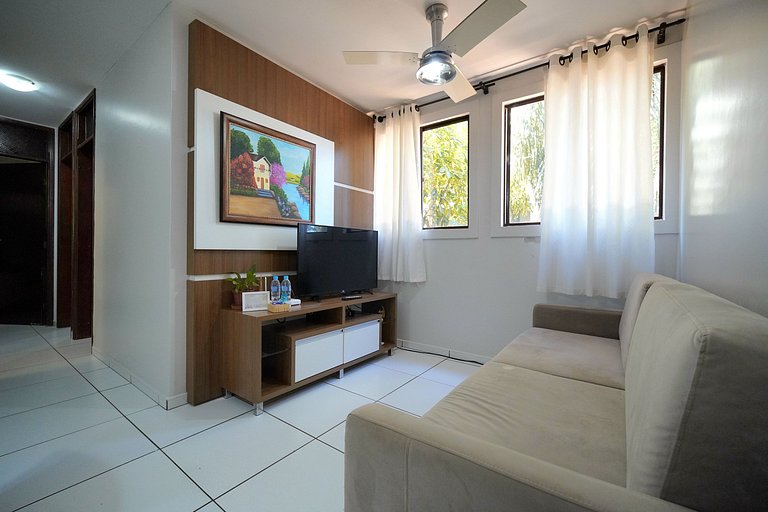 Apt 103 com 2 quartos 10min Paraguai e 5min centro