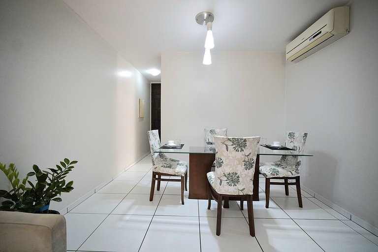 Apt 103 com 2 quartos 10min Paraguai e 5min centro