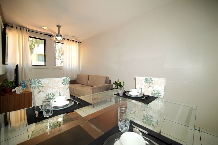 Apt 103 com 2 quartos 10min Paraguai e 5min centro