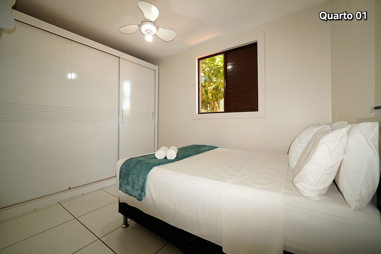 Apt 103 com 2 quartos 10min Paraguai e 5min centro