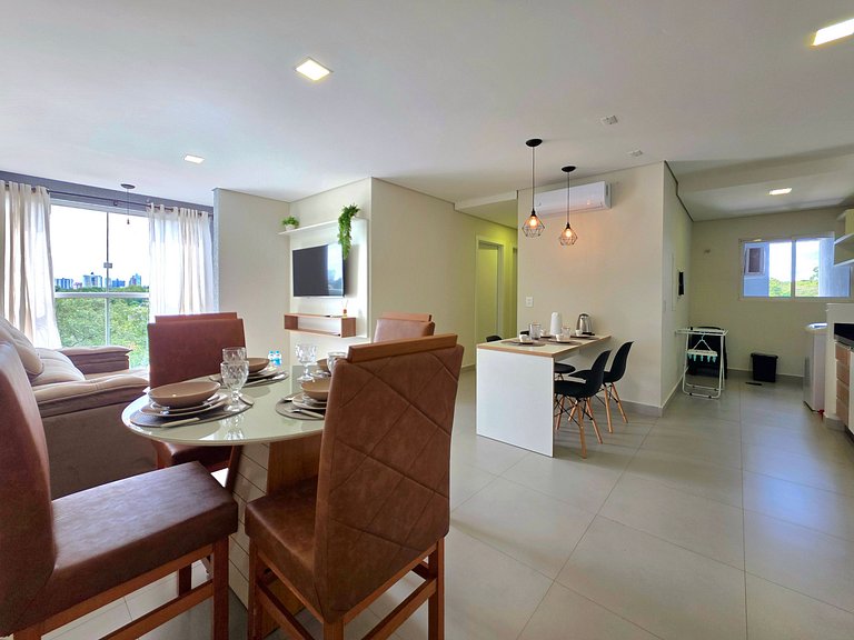 Apt Novo 3quartos 2vagas garagem prox centro