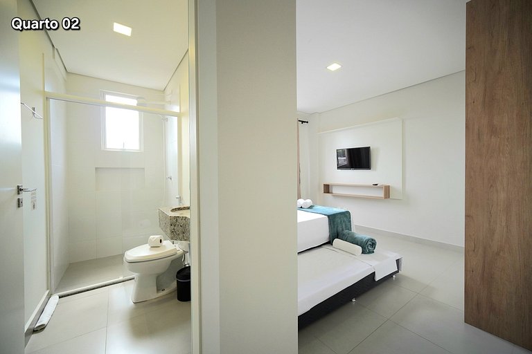 Apt Novo 3quartos 2vagas garagem prox centro