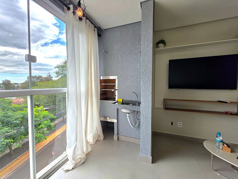 Apt Novo 3quartos 2vagas garagem prox centro