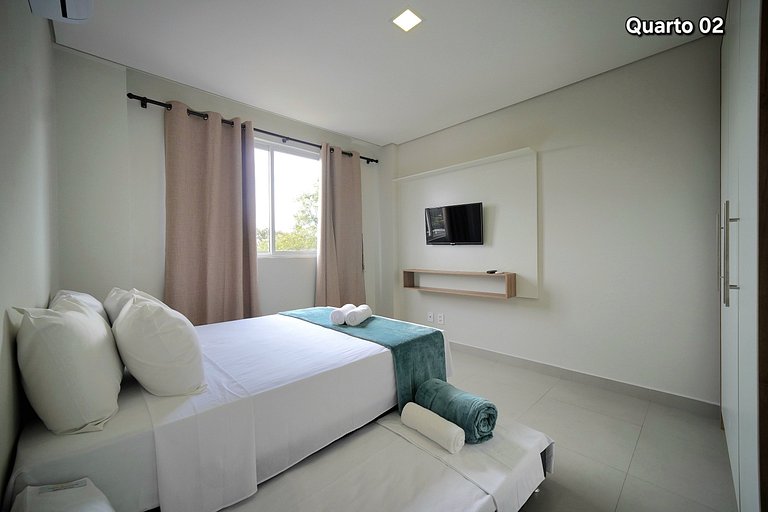 Apt Novo 3quartos 2vagas garagem prox centro