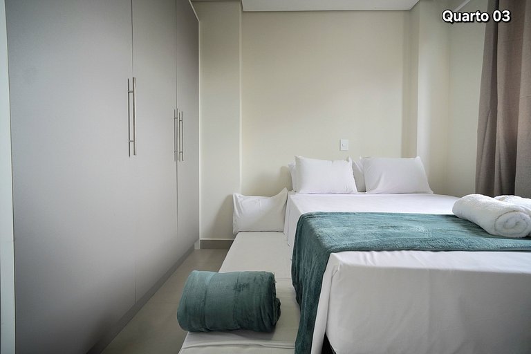 Apt Novo 3quartos 2vagas garagem prox centro