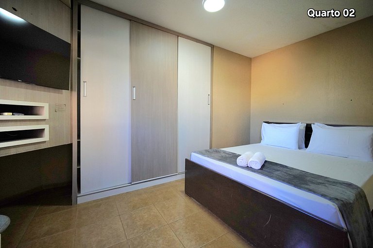 5 Quartos sendo 4 suítes prox Centro e Paraguai