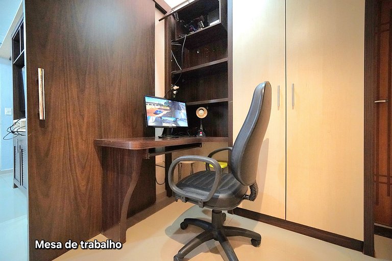 5 Quartos sendo 4 suítes prox Centro e Paraguai