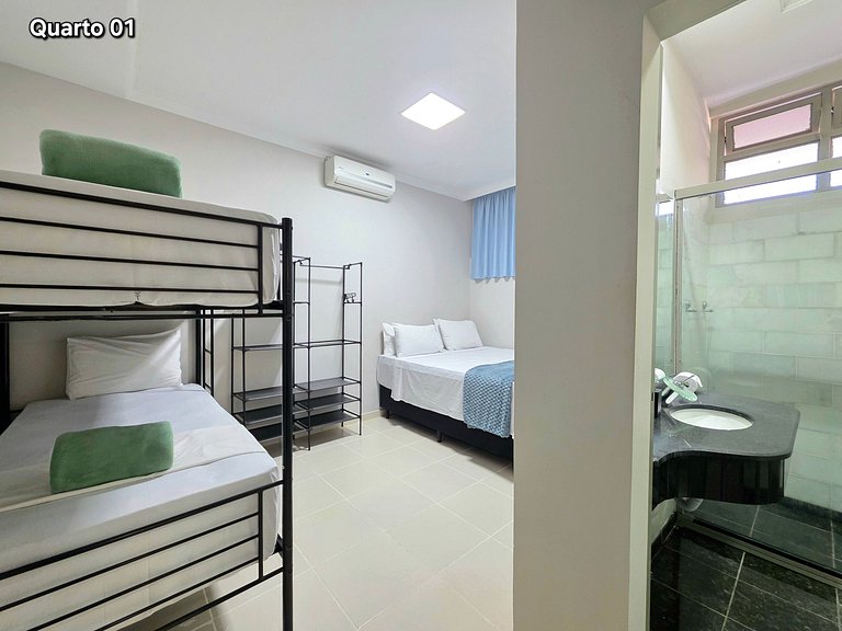 Casa em ótima localização até 8 pessoas área nobre