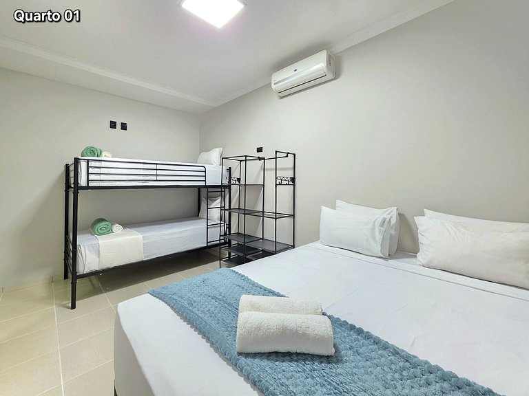 Casa em ótima localização até 8 pessoas área nobre