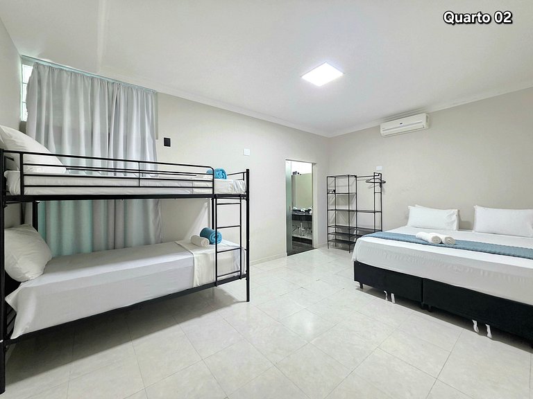 Casa em ótima localização até 8 pessoas área nobre