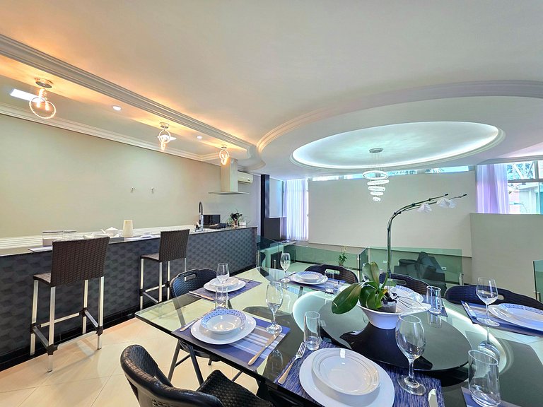 Casa em ótima localização até 8 pessoas área nobre