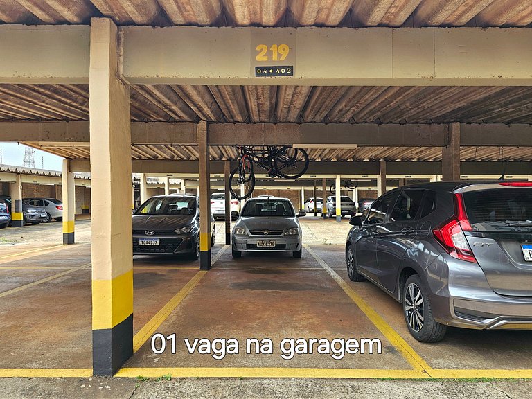 Apt 202 com 3 quartos 10min Paraguai e 5min centro