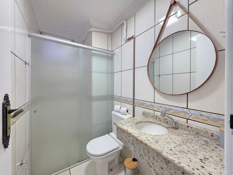 Apt 202 com 3 quartos 10min Paraguai e 5min centro