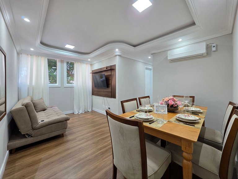 Apt 202 com 3 quartos 10min Paraguai e 5min centro