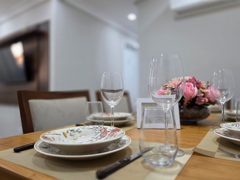 Apt 202 com 3 quartos 10min Paraguai e 5min centro