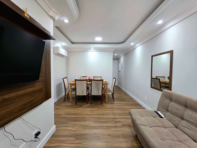Apt 202 com 3 quartos 10min Paraguai e 5min centro
