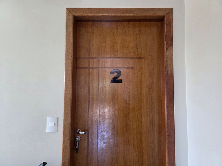 Apt 02 com 02 quartos 5 min do Centro e Argentina